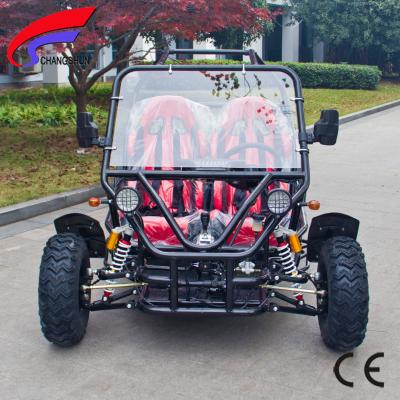 China New Metal Axle Driving Powerful Cooler 2 Seater Electric Go Kart for sale