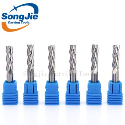 China Carbide CNC Carbide 4 Flute Router Bit Milling Cutter Tools/4 Flute Drill Bit for sale