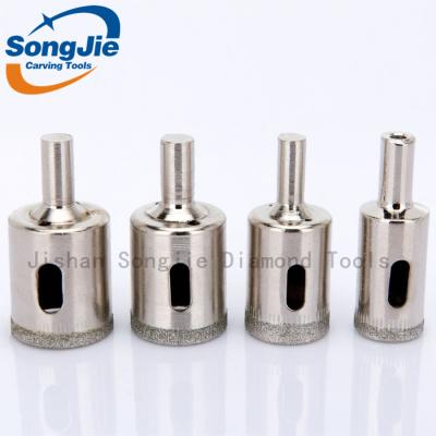 China Drilling Holes on Glass Diamond Hole Saw Drill Core Bit for Granite Glass Marble Stone Tile for sale