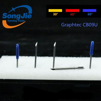 China Cutting Plotter Cemented Carbide Blade Graphtec Cutting Plotter CB09u High Quality Blade for sale