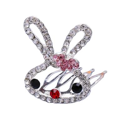 China DA023-C Sweet and cute SMART Korean princess Korean Birthday Performance Bunny Hair Comb Crown children's girl's headdress crown for sale