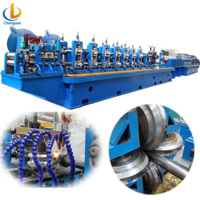 China Widely used high frequency welded pipe making machine ms cs tube mill for sale for sale