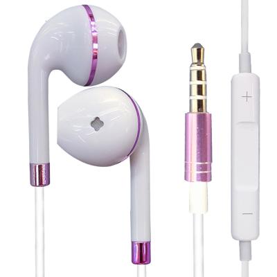 China High Cable In-Ear Earphone 3.5mm Jack In Ear Headset Earbuds Healthy Cheap Price Candy Colors Headphones For iPhone Android for sale