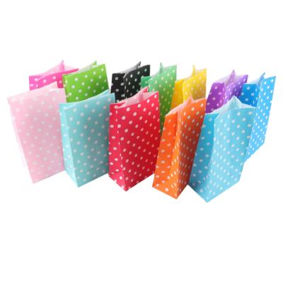 China Recycled Materials Wholesale Small Snacks Paper Packaging Custom Printed Bag for sale