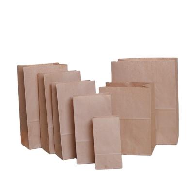 China Recycled Materials Paper Sack Bottom Brown Kraft Paper Eco - Friendly Solid Durable Bag Materials Recycled for sale