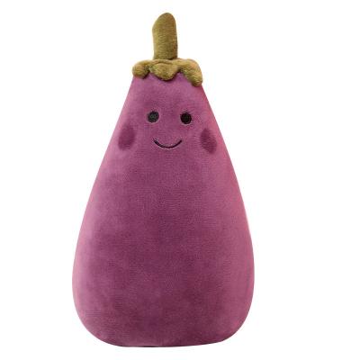 China Cute Doll Online Changing Eggplant Factory Doll Decompression Pillow Red Face Gift Plush Toy. for sale