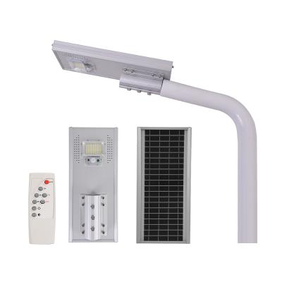 China ROAD IN ONE Integration Motion Sensor Solar Powered Outdoor Garden Lamp Street Light CE ROHS 50w All LED IP65 Road 80 120 110 for sale