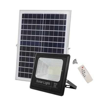 China Sl27-A80w Solar Powered Outdoor Light Waterproof Led Flood Power Solar Yard Wall Garden Lights Lighting Outdoor Led Flood Light for sale