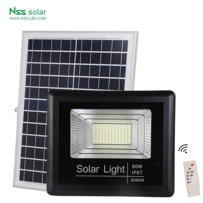 China Competitive Price Modern Outdoor Lighting Fixtures SL27-D80w Wholesale Waterproof 80w Led Flood Solar Home Garden Wall Camp Lights Outdoor Light Lamp for sale