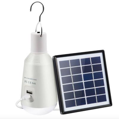 China Residential Portable Indoor Solar Bulb Camp Emergency LED Lights Camping Lamp for sale