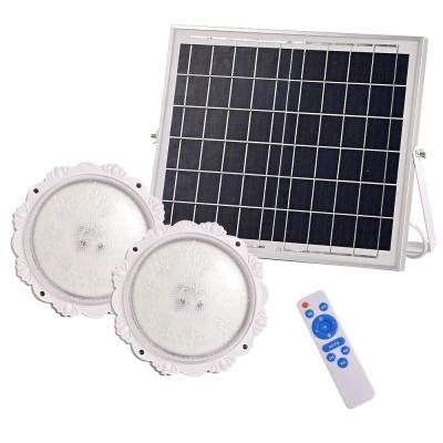 China Residential Wholesale Remote Control Led Solar Ceiling Mounted Lamp Light Indoor 200w Watts Outdoor Lights for sale