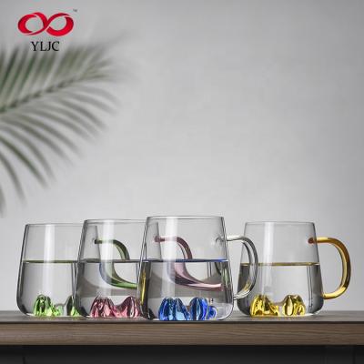 China Viable Wine Glass Cup Drinkware Drinkable Sublimation Glass Mug for sale