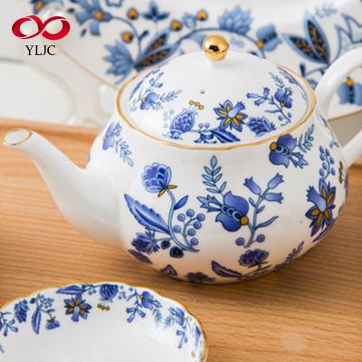 China High quality brand new viable line good tea coffee set wholesales gold tea four sets of tea sets for sale