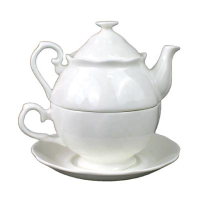 China GIFTS TEA SET Viable Tea Set For A Custom Printing Bone China Teapot For A for sale