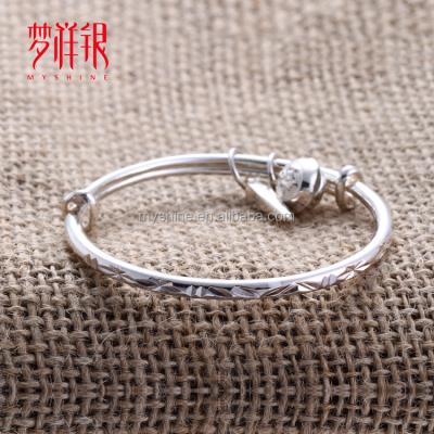 China Cute Baby Customized Myshine S990 Silver Anklet Sterling Silver Anklet for sale