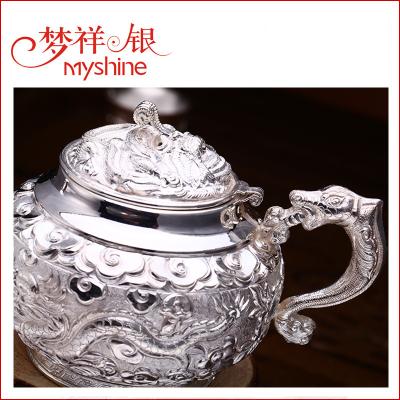 China Myshine Viable Traditional Silver Electric Animal Tea Kettle for sale