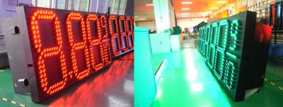 中国 Pixel Tube Led Gas Price Signs 60inch Express Projector Led Oil Price Display Screen 販売のため