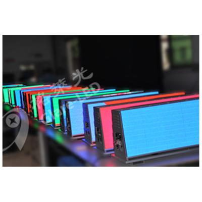 中国 4G Car Vehicle Double Display Taxi Roof LED Display Advertising Signs P5 Led Module Screen 販売のため