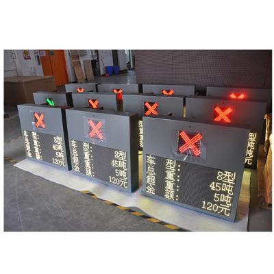 China P4.75 Buiten-LED-display voor tolheffing op de snelweg Te koop