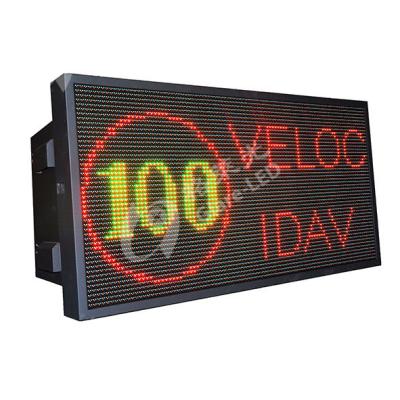 中国 LED Scrolling Signs With Wifi Programmable Brightness 9000CD/M2 Resolution 16*16 販売のため