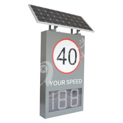 China Highway Vehicle Speed Test Radar LED Display Single Radar Speed Sign Dual Viewing Angle 30 zu verkaufen