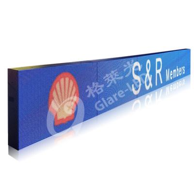 China Digital Led Gas Price Changer Outdoor LED Video Wall Panel For Gas Station RGB Pixel Pitch for sale