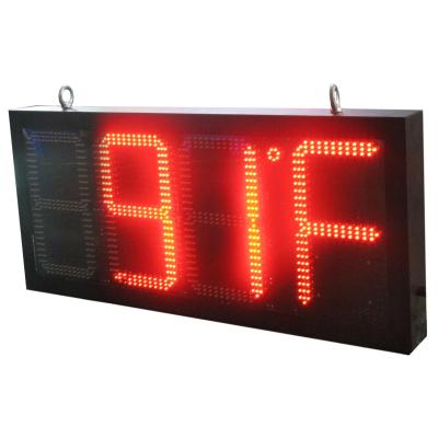 China RF-afstandsbediening Digitale projectie Wandklok met binnenthermometer en kalender Te koop