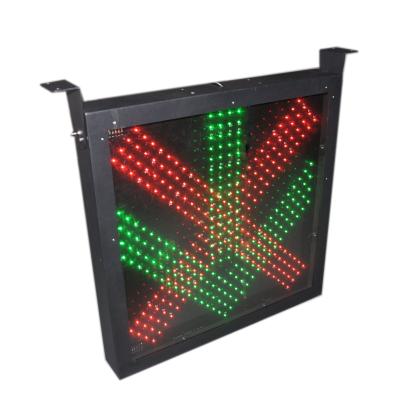 China 600*600mm Toll Station Stop And Go Led Traffic Light Blinker with Product Size 400*400 en venta