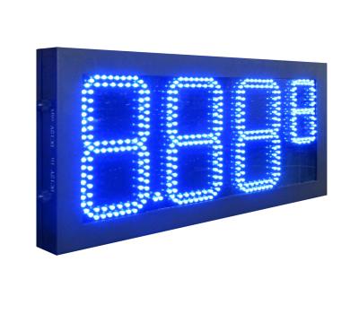 中国 IP65 Waterproof 7 Segment 18 Inches Digital LED Gas Signs for Outdoor at Gas Station 販売のため