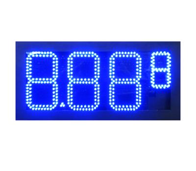 China 18 Inches Digital LED Gas Signs 7 Segment IP65 Waterproof for Gas Station Advertising zu verkaufen