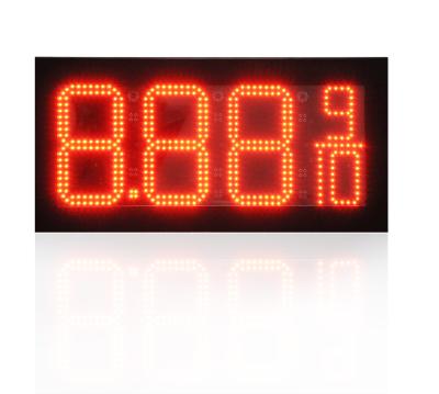 中国 Iron Casing 24-inch Gas Station LED Display Board for Outdoor and IP65 Waterproof 販売のため