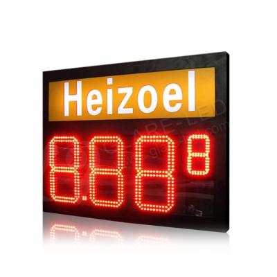 China 8.888 Number Format LED Gas Station Sign Exported to Worldwide with Epistar Chip for sale