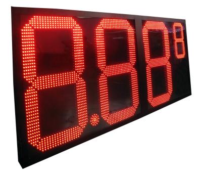 China Modern 18 inches Gas Changer LED Signs for Gas Stations D/C 24V and Front/Rear Access zu verkaufen