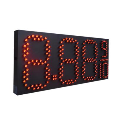 中国 Outdoor 27 Inch 8.889 10 LED Gas Sign GSM Communication IP65 Waterproof Level 販売のため