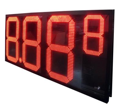 China Outdoor GAS STATION SIGN Power Input 110/220VAC Digital 18 inches Gas Changer LED Signs zu verkaufen