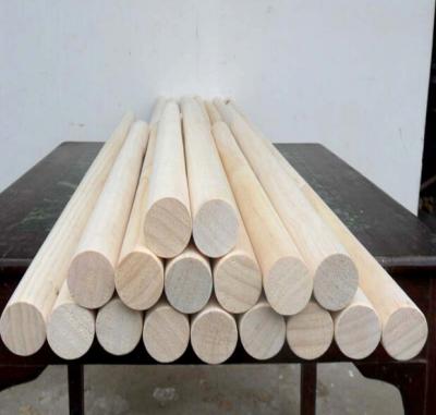 China Log Factory Manufacturer Disposable Vanished Wooden Round Sticks Good Quality Wooden Finger for sale