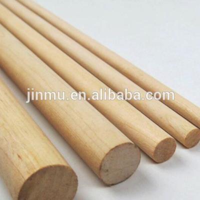 China Free Sample Solid Wood Size Birch Wood Dowel Finger Rods Custom Wooden Manufacturer For Craft for sale