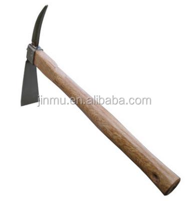 China The other agricultural tool of small pickaxe with short wooden handle for sale