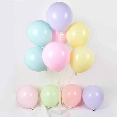 China Gift Toy YH Balloon Supplier Thicken 2.8g Latex 12 Inch Macaron Globos Latex Valentines Day Party Balloons for sale