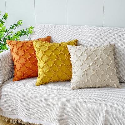 China Hot Sale BOHO Customized Hand Made Moroccan Cushion Folded Sofa Cover Bedroom for sale