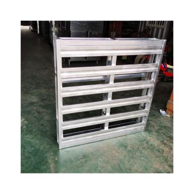 China Fully/Half-Paved On All Sides/Customizable Pallet Bin Design Low Price Steel Pallets For Cold Storage for sale