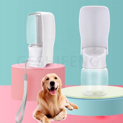 China Viable Drop Shipping Wholesale Collapsible Foldable Portable Travel Pet Water Cup Outdoor Pet Dog Water Bottle for sale