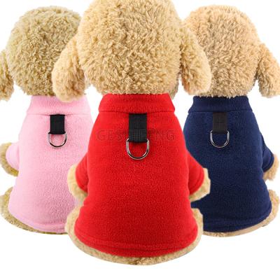 China Wholesale Viable Winter Coat Luxury Pet Clothing Harness Clothes Pet Dropshipping Warm Dog Clothes Plush for sale