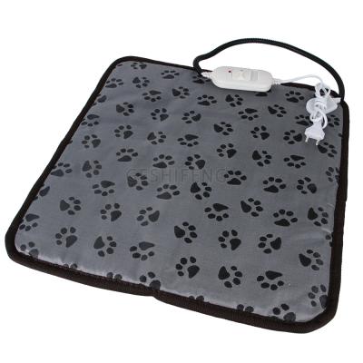 China 2022 Hot Selling Extra Soft Heating Pet Heated Electric Throw Blanket For Winter for sale