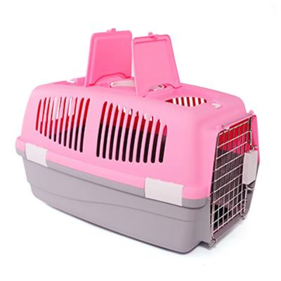 China Best Selling High Quality Stored Dog Pet Cages 1-9Kgs Travel Cage Carrier Animal Transport Box For Cat Dog for sale