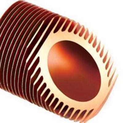 China Machinery repair shops aluminum fin tube copper extruded fin tube for air-cooler for sale