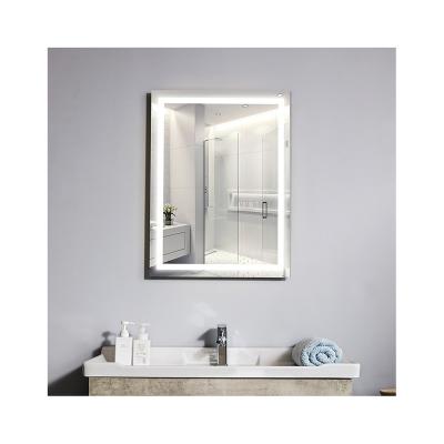 China Bright High Quality Led 700*500 Touch Screen Waterproof Smart Light Makeup Mirror Led Bathroom Defogger Mirror for sale