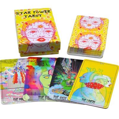 China Factory Sale Star Status Tarot Custom Playing Cards Package Paper Printing for sale