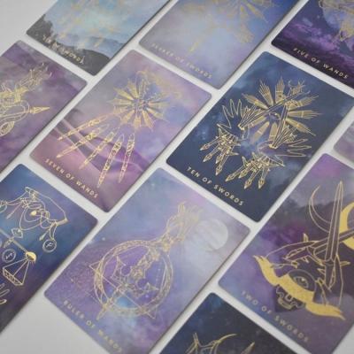 China 2021 Newest Design Tarot Paper High Quality Adult Playing Cards for sale