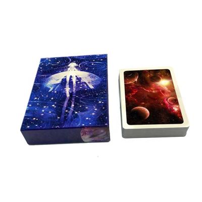 China Holographic Cards Fashion Paper Custom Size Printing Paper Tarot Deck for sale